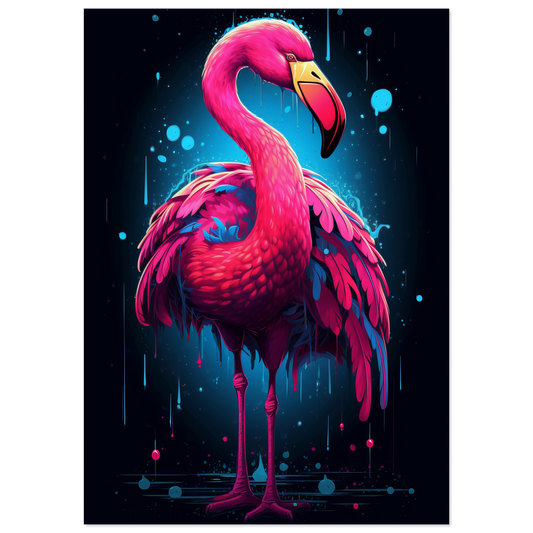 Flamingo Pop-Art (BIRD36)