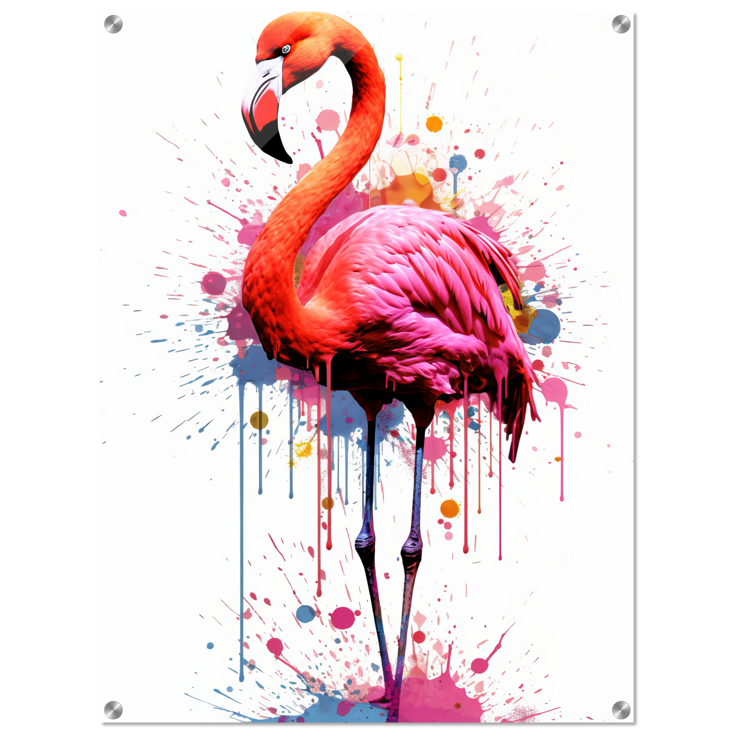 Flamingo Pop-Art (BIRD37)