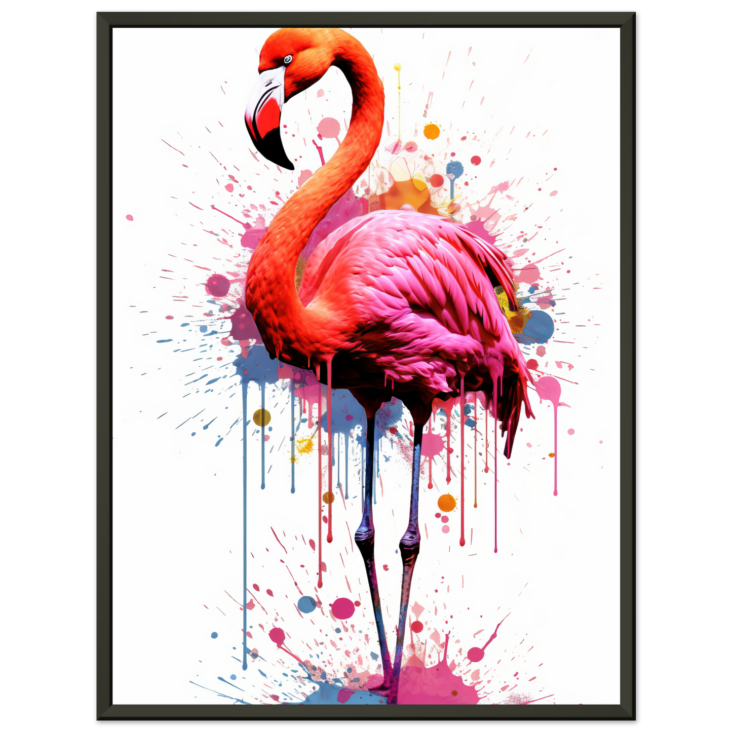 Flamingo Pop-Art (BIRD37)