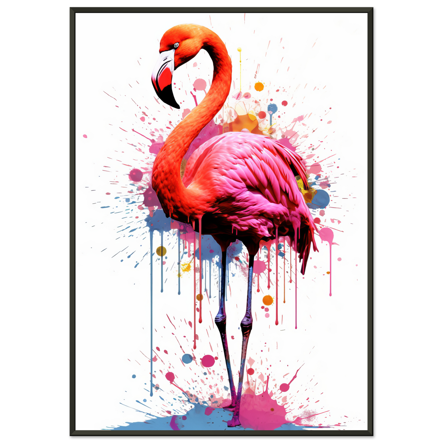 Flamingo Pop-Art (BIRD37)