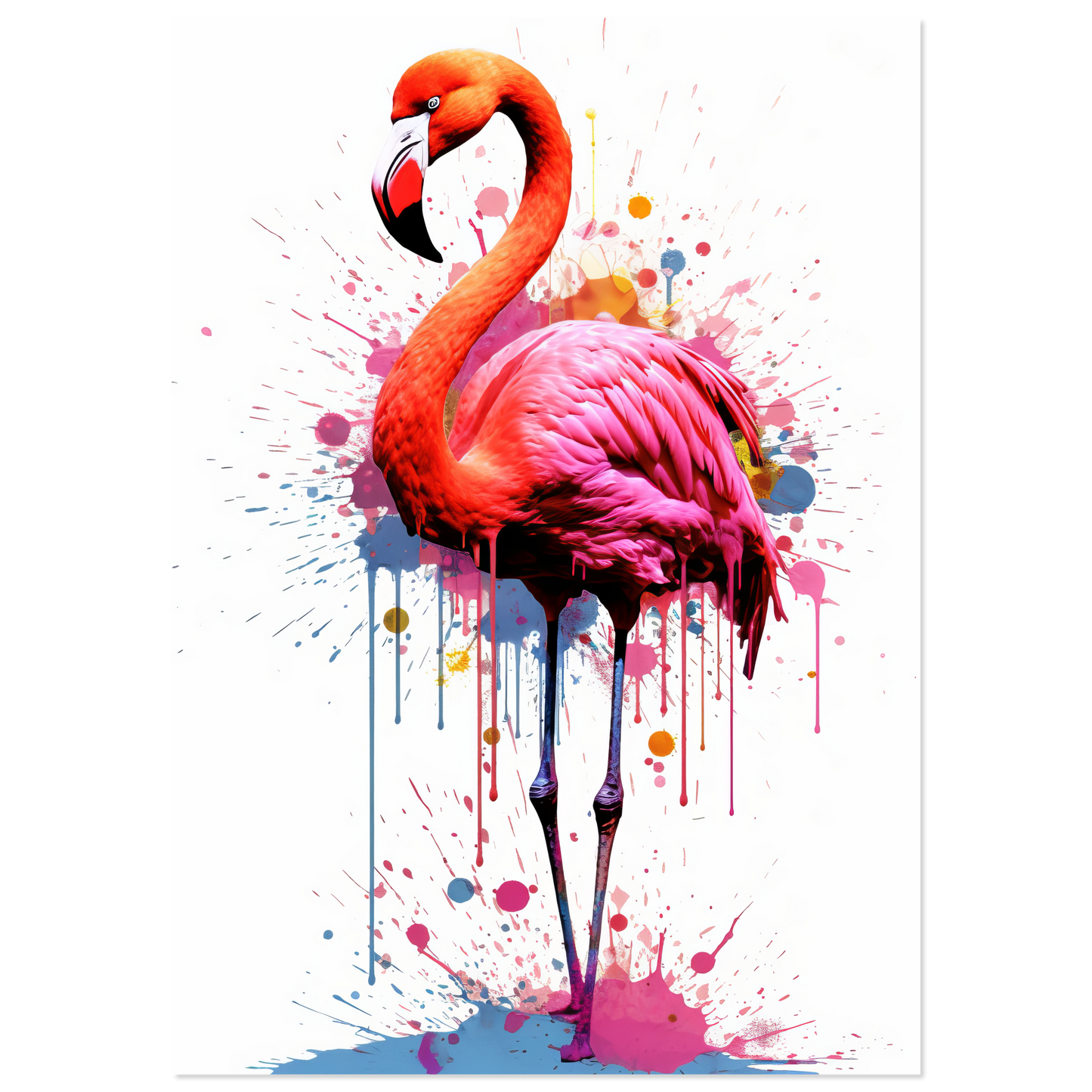 Flamingo Pop-Art (BIRD37)
