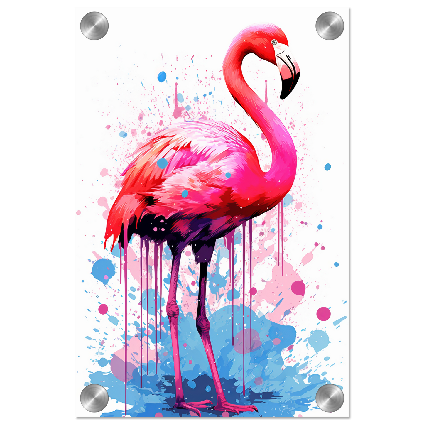 Flamingo Pop-Art (BIRD38)