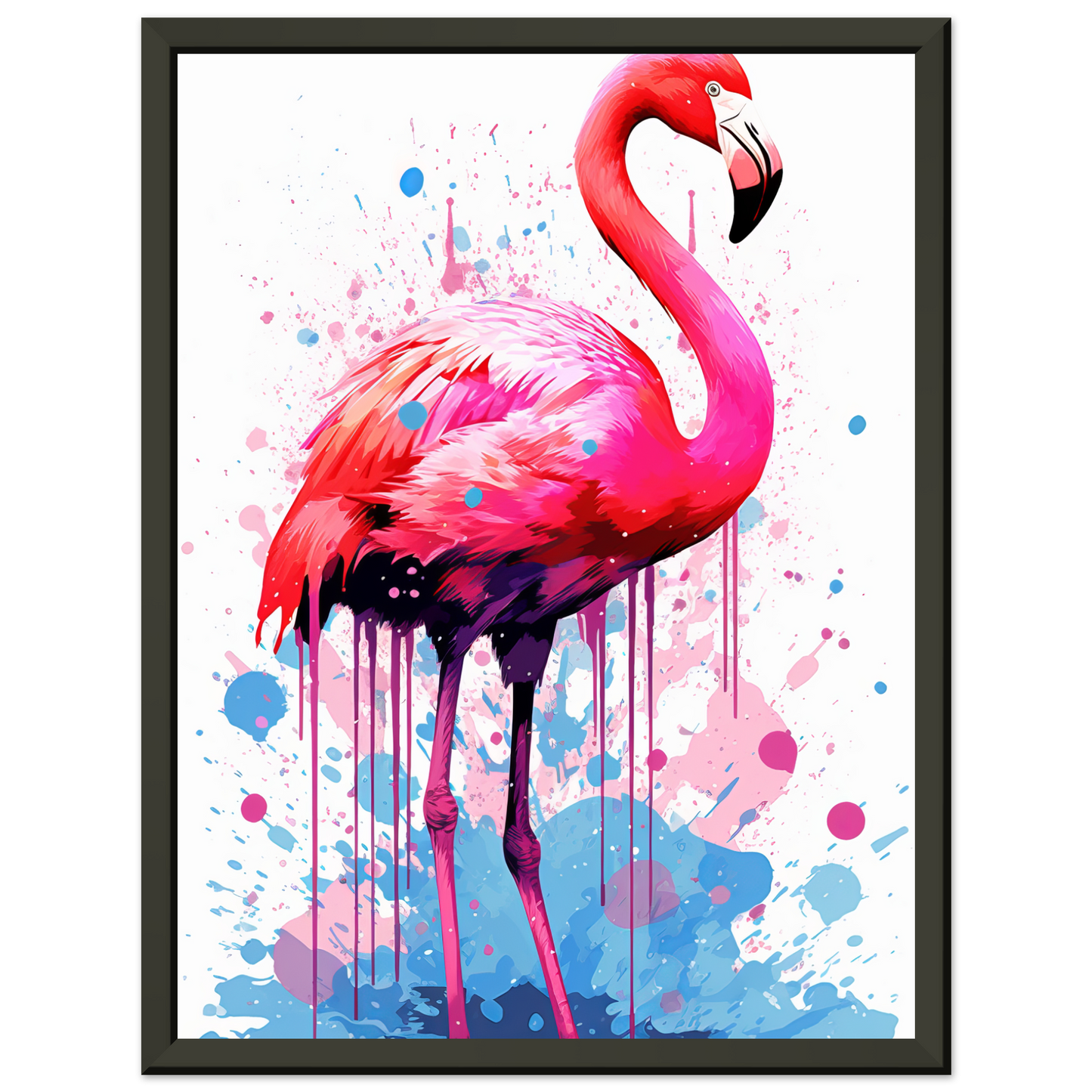 Flamingo Pop-Art (BIRD38)