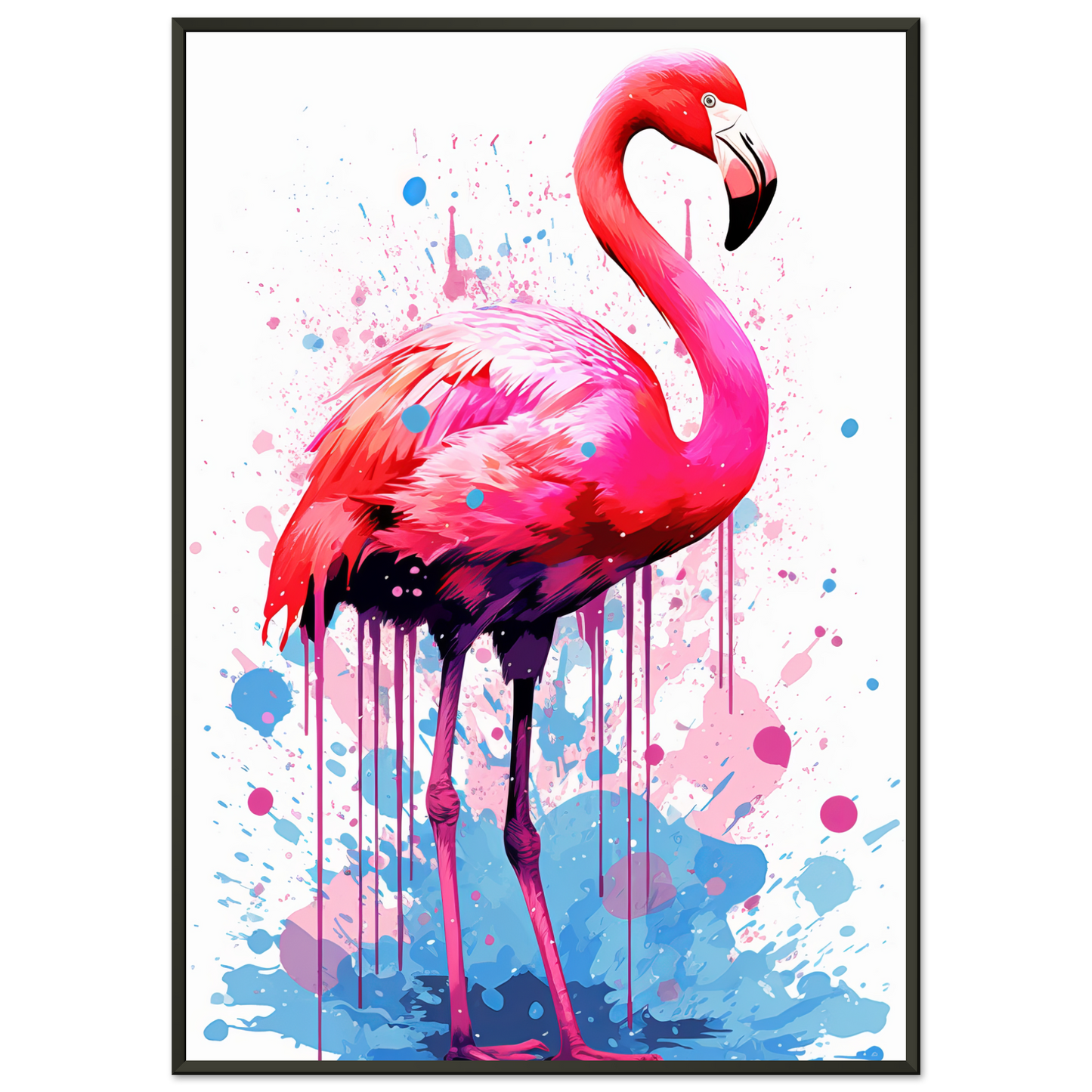 Flamingo Pop-Art (BIRD38)