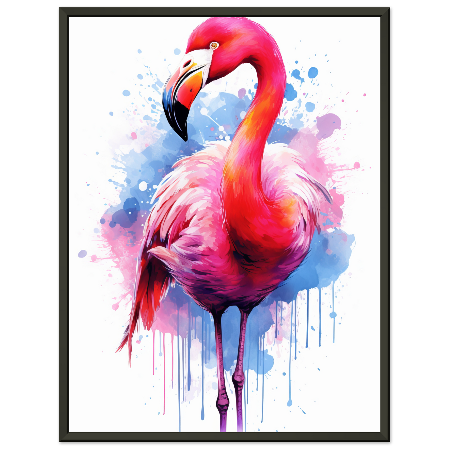 Flamingo Pop-Art (BIRD39)