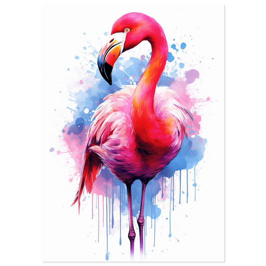 Flamingo Pop-Art (BIRD39)