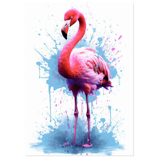 Flamingo Pop-Art (BIRD40)