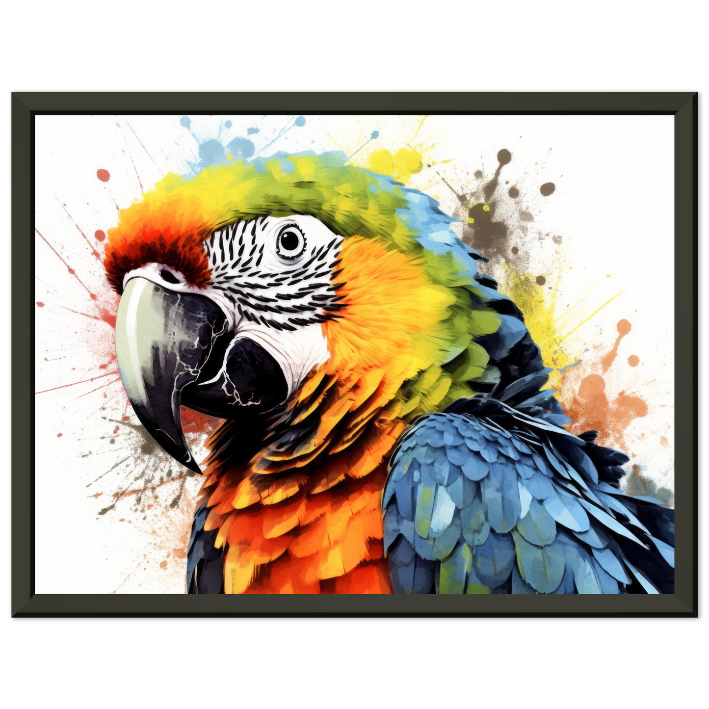 Papagei Pop-Art (BIRD42)