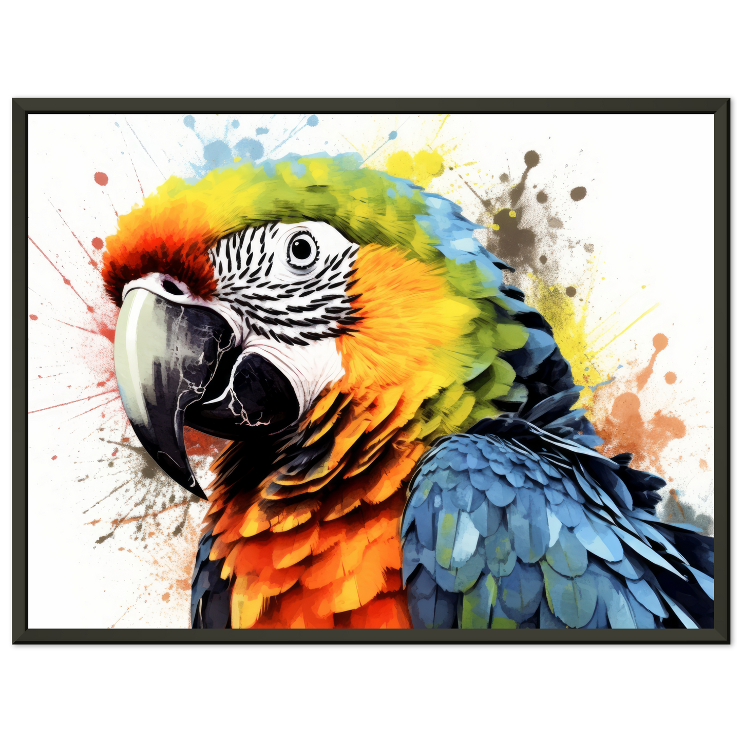 Papagei Pop-Art (BIRD42)