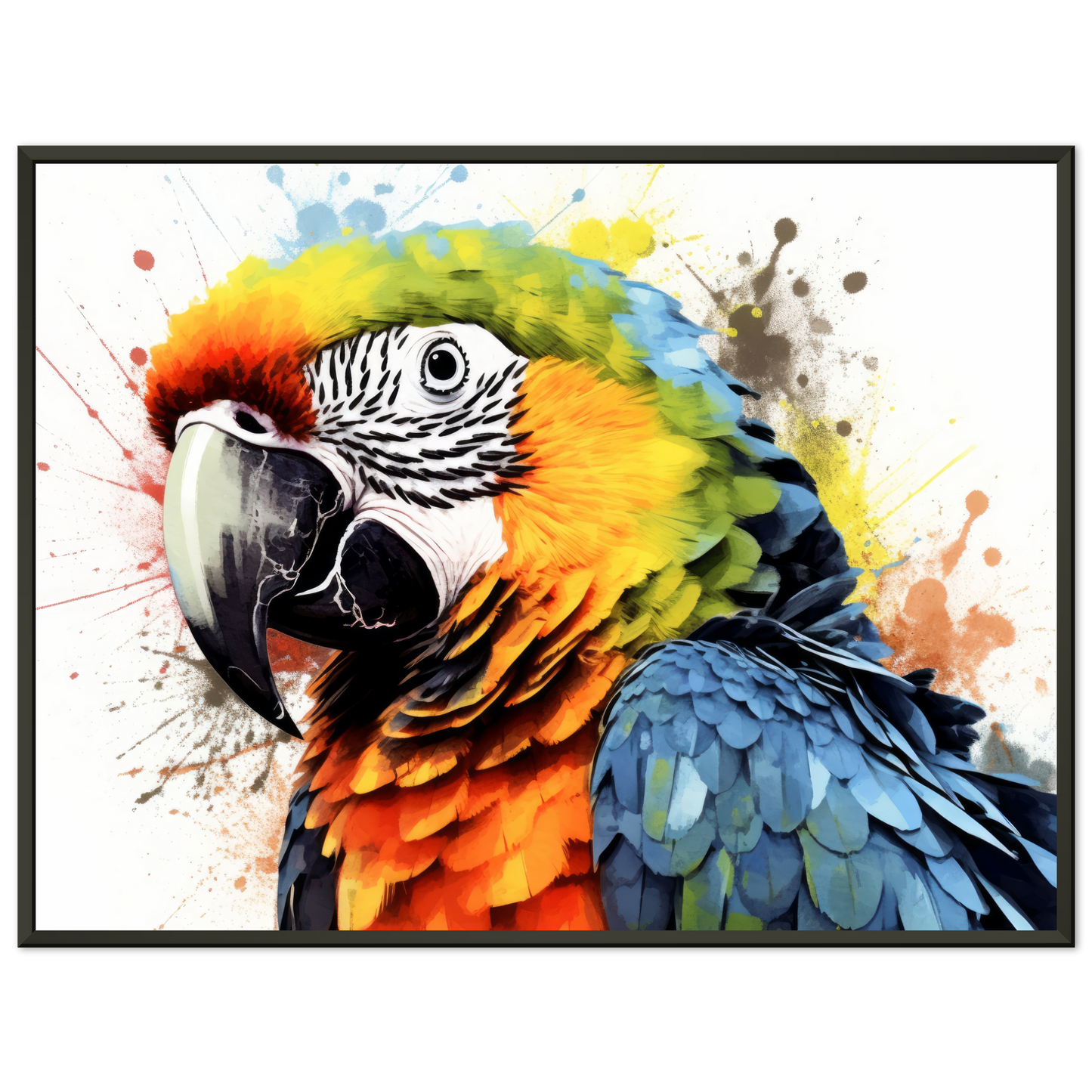 Papagei Pop-Art (BIRD42)