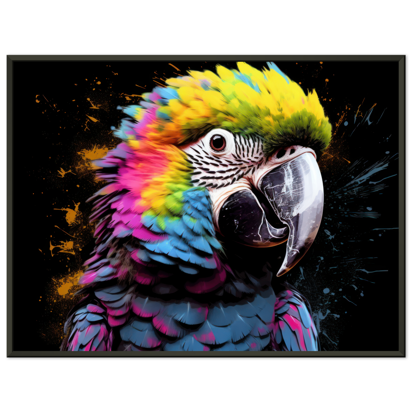 Papagei Pop-Art (BIRD45)