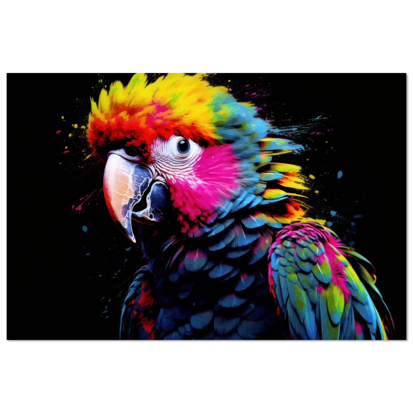 Parrot pop art (BIRD47)
