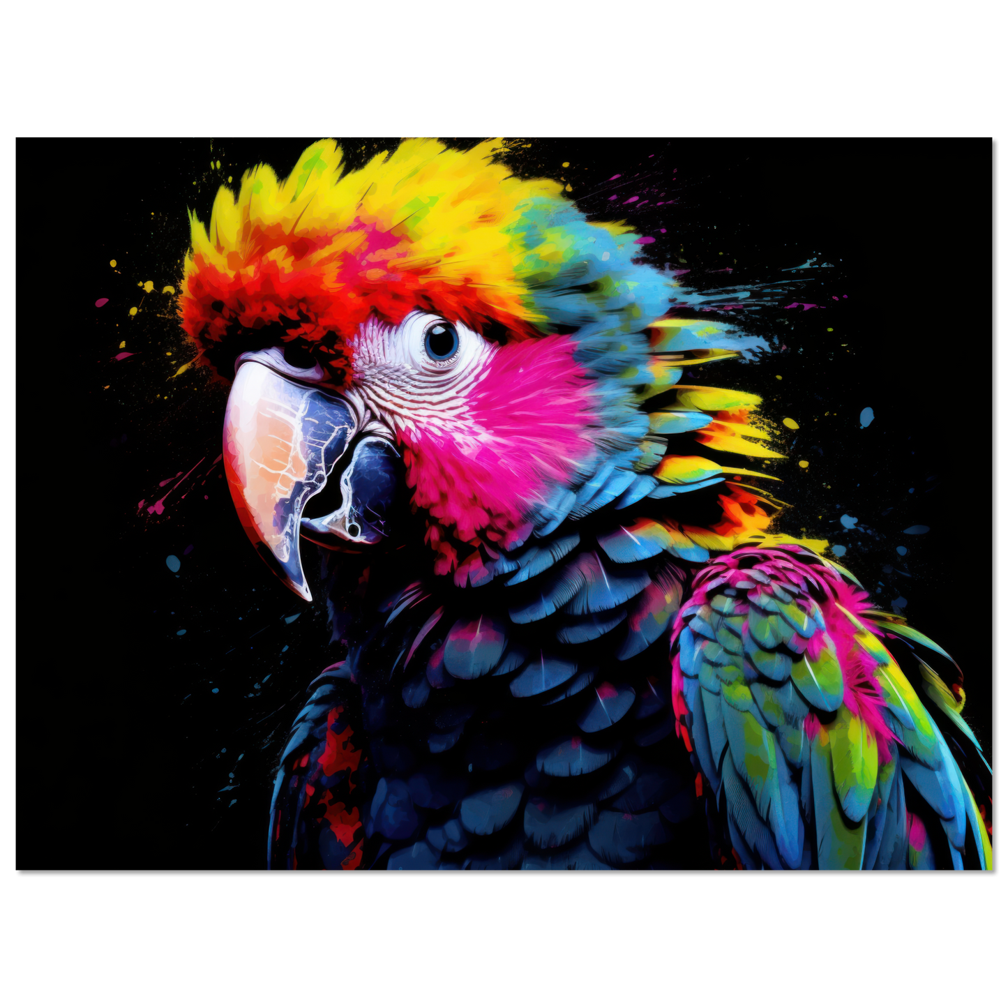 Parrot pop art (BIRD47)