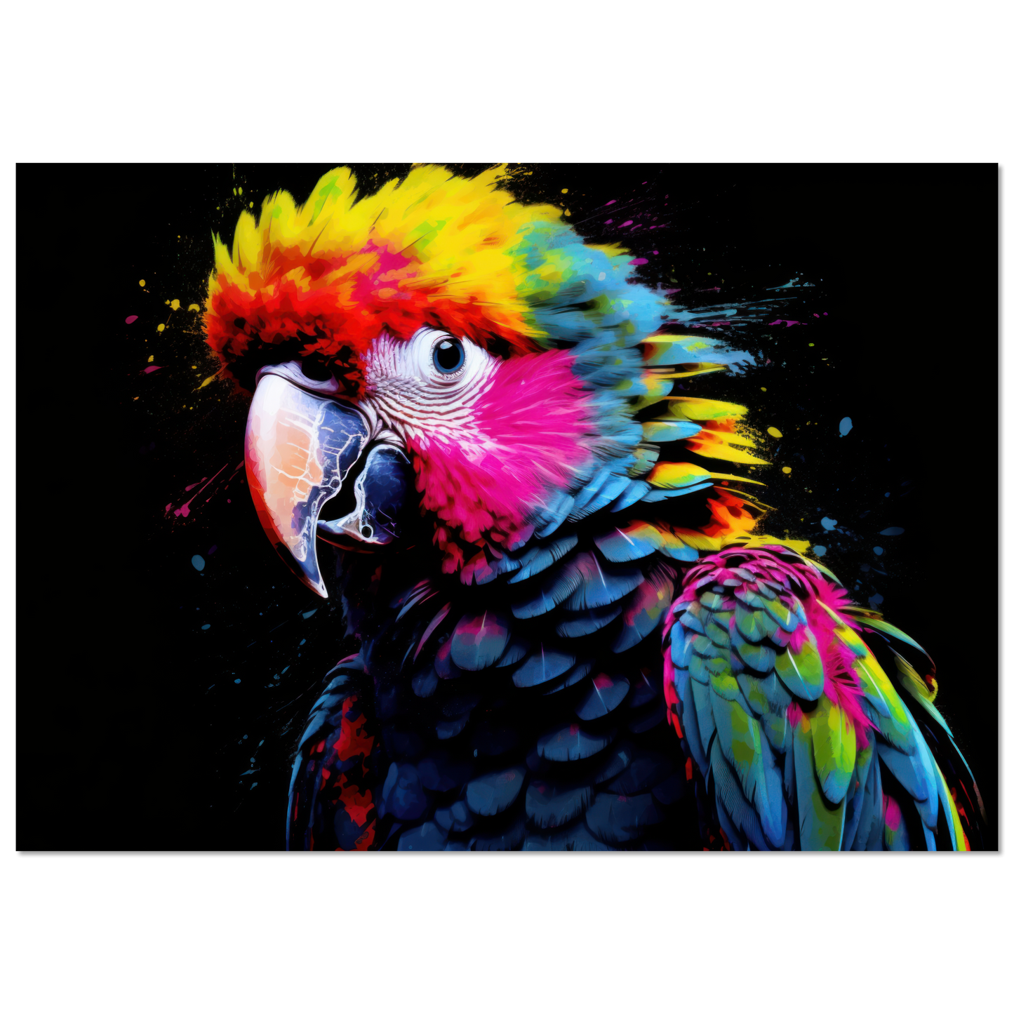 Parrot pop art (BIRD47)