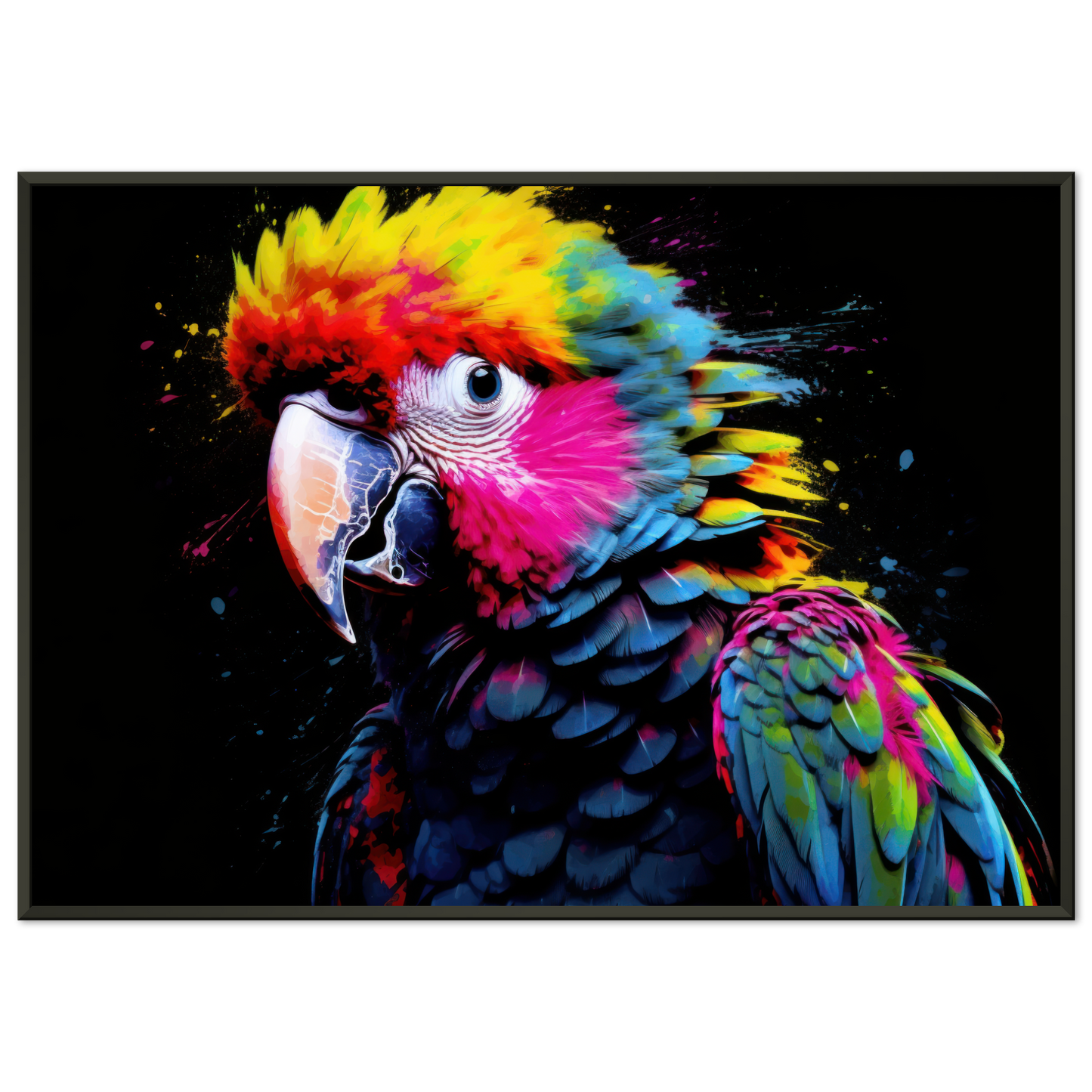 Parrot pop art (BIRD47)