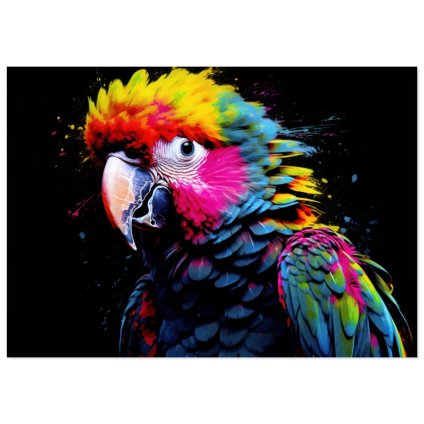 Parrot pop art (BIRD47)