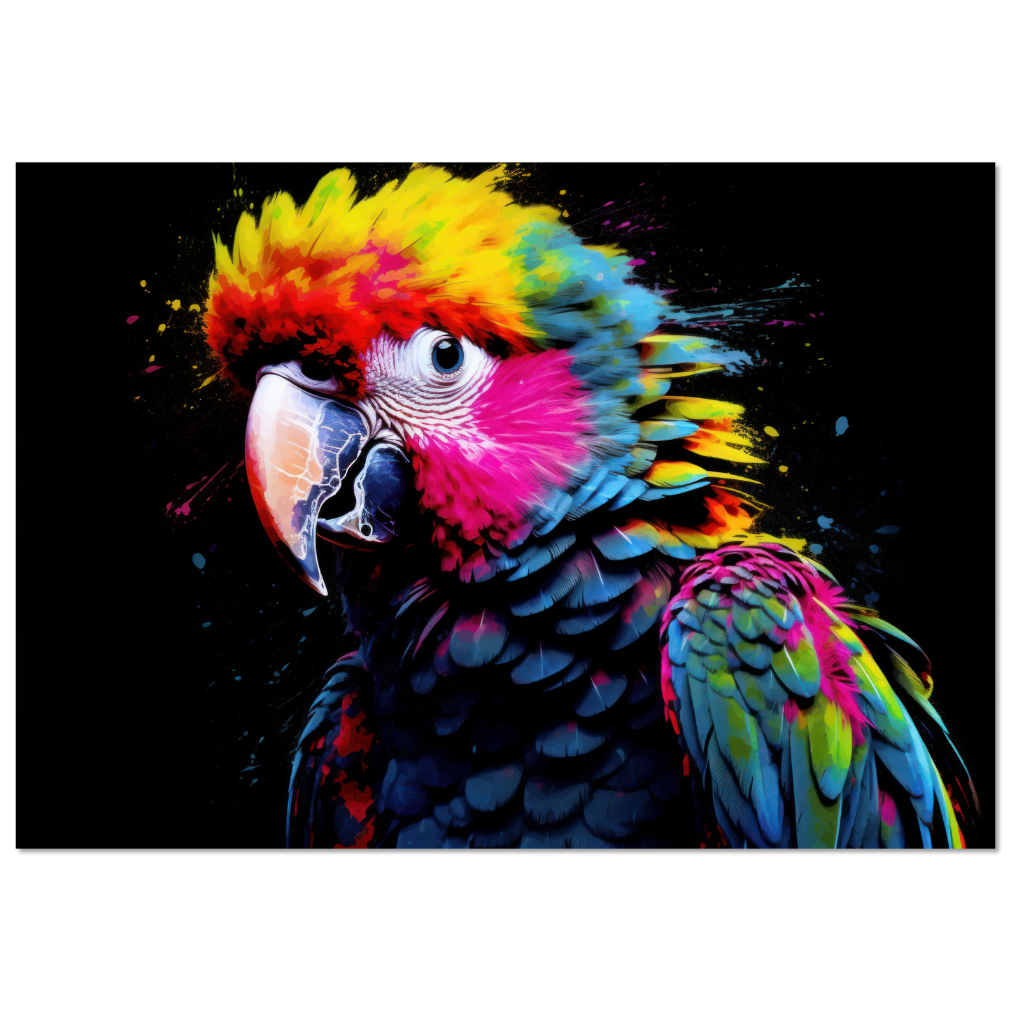 Parrot pop art (BIRD47)