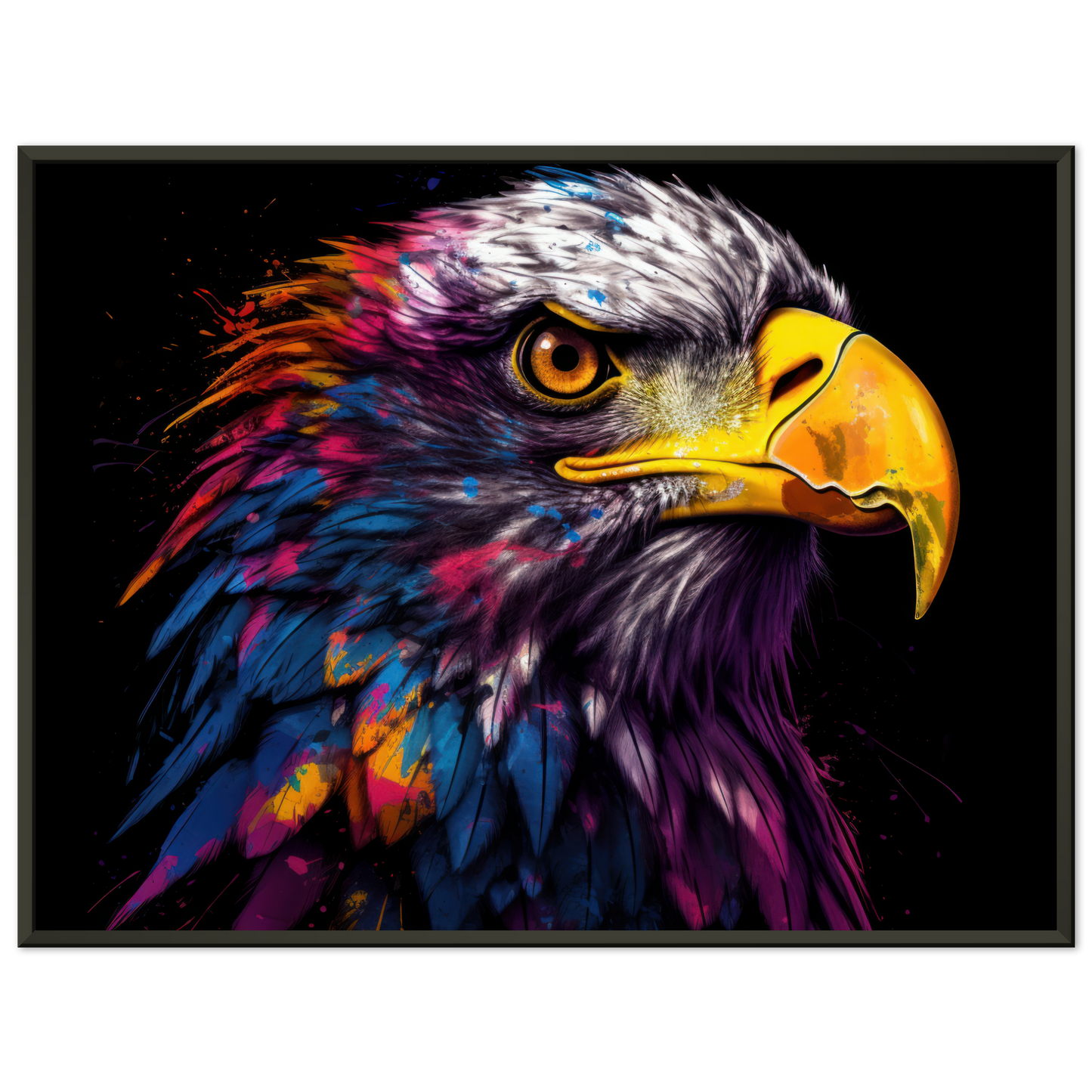 Weißkopf Seeadler Pop-Art (BIRD52)