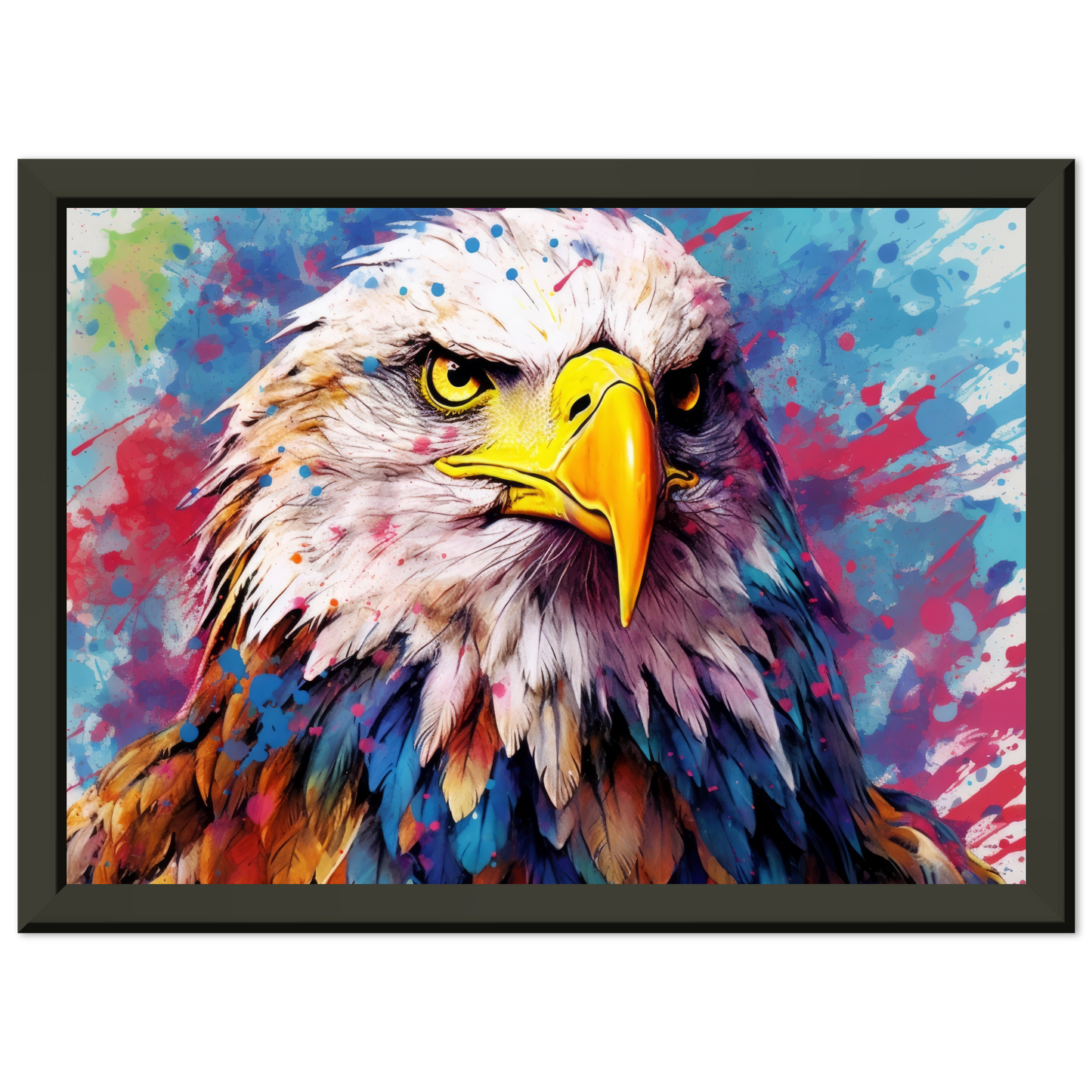 Weißkopf Seeadler Pop-Art (BIRD53)