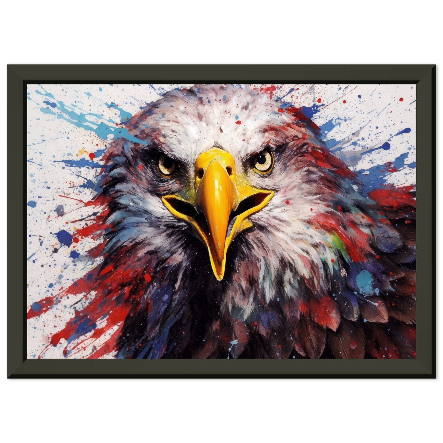 Weißkopf Seeadler Pop-Art (BIRD56)
