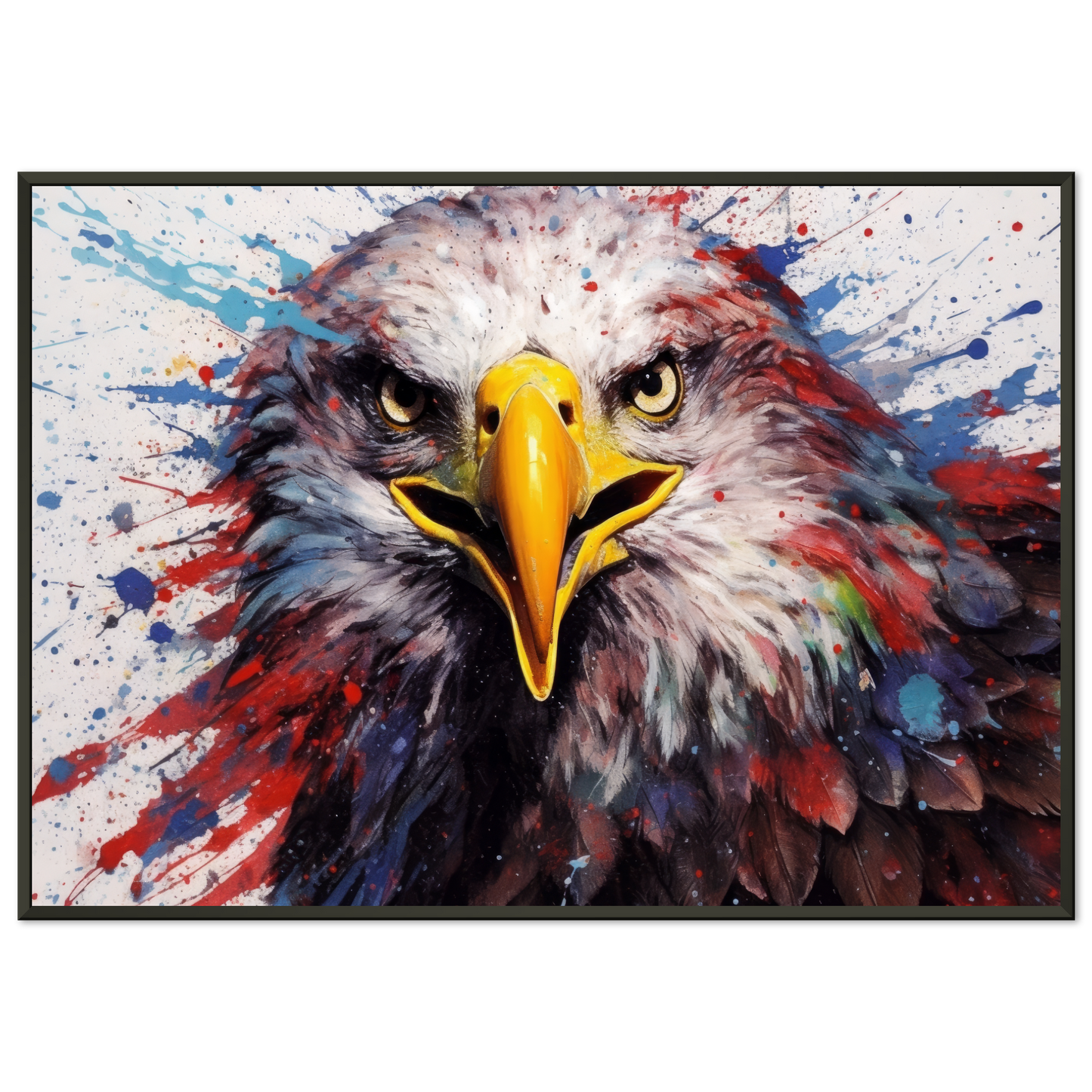 Weißkopf Seeadler Pop-Art (BIRD56)
