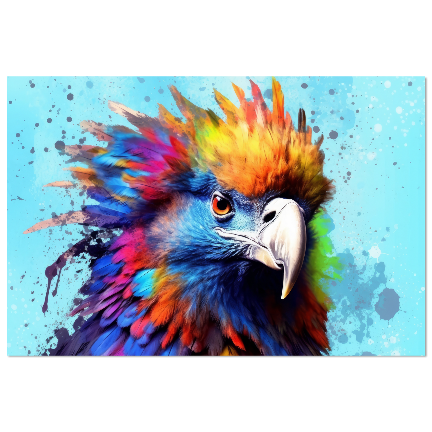 Harpy pop art (BIRD58)