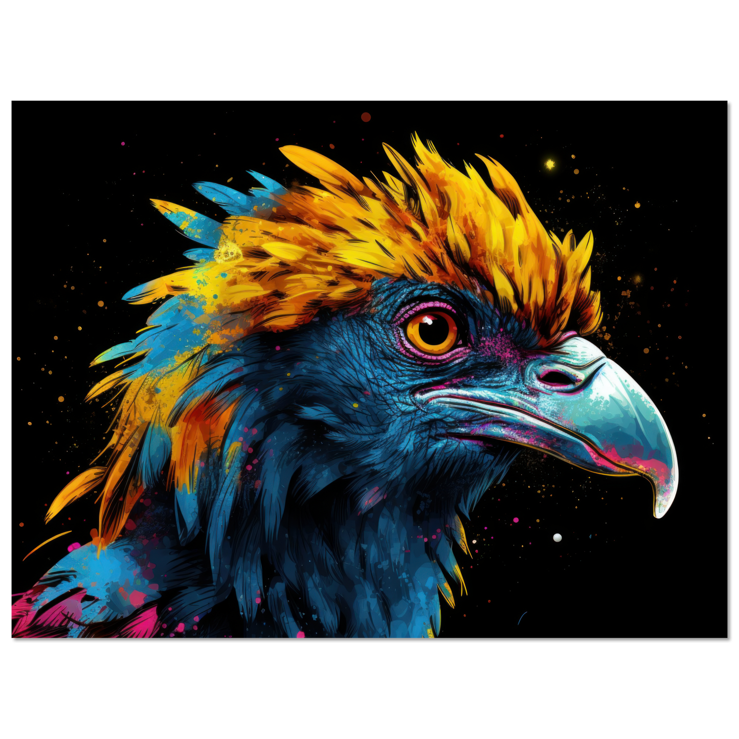 Harpyie Pop-Art (BIRD62)
