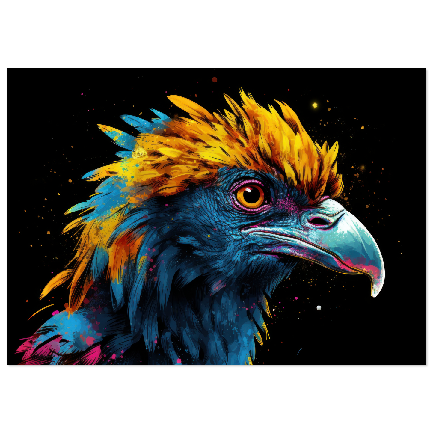 Harpyie Pop-Art (BIRD62)