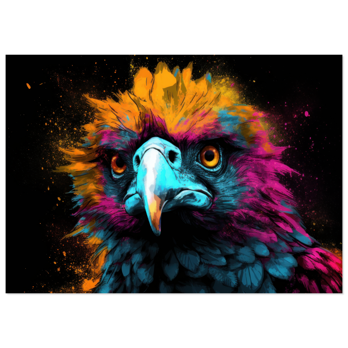 Harpyie Pop-Art (BIRD63)