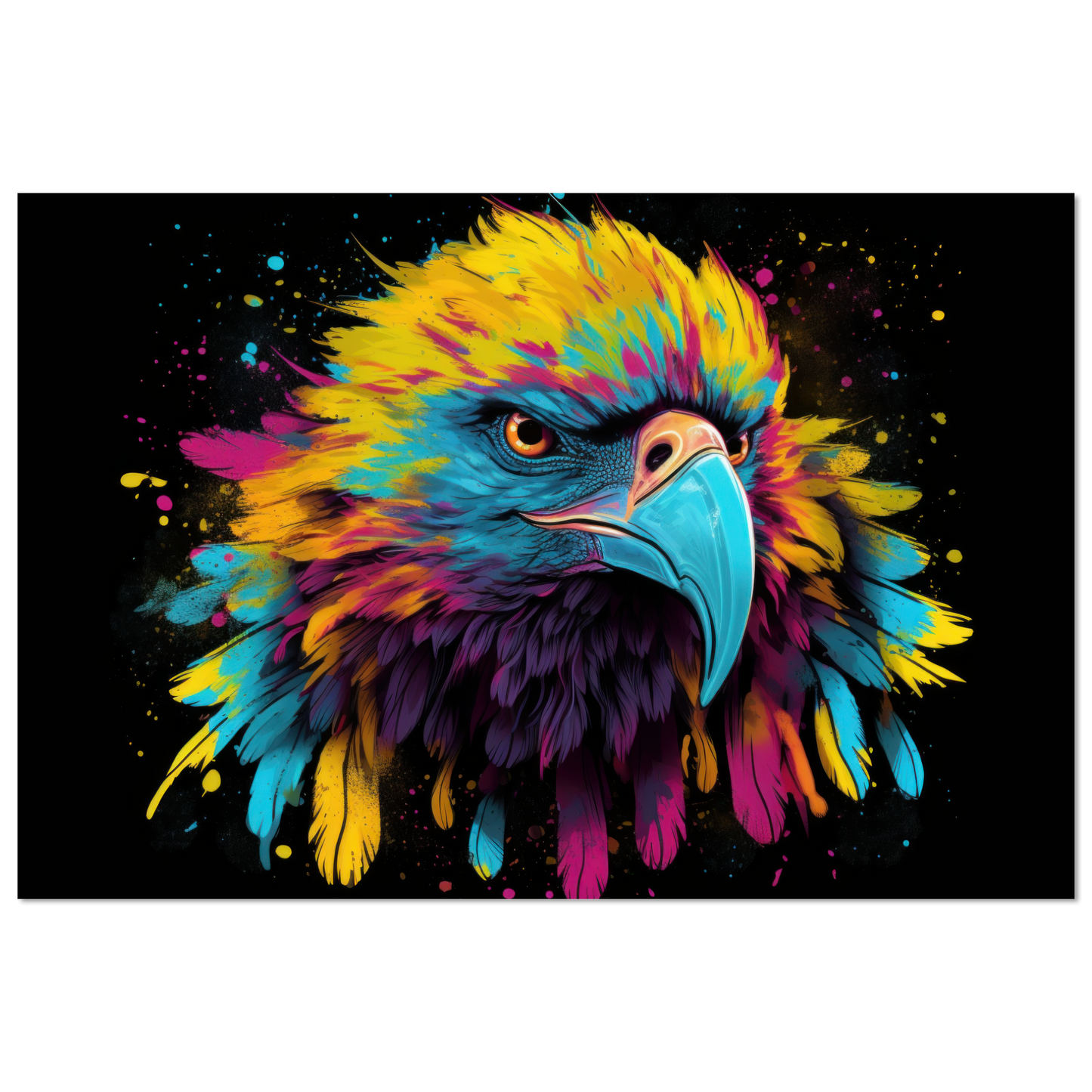 Harpyie Pop-Art (BIRD64)