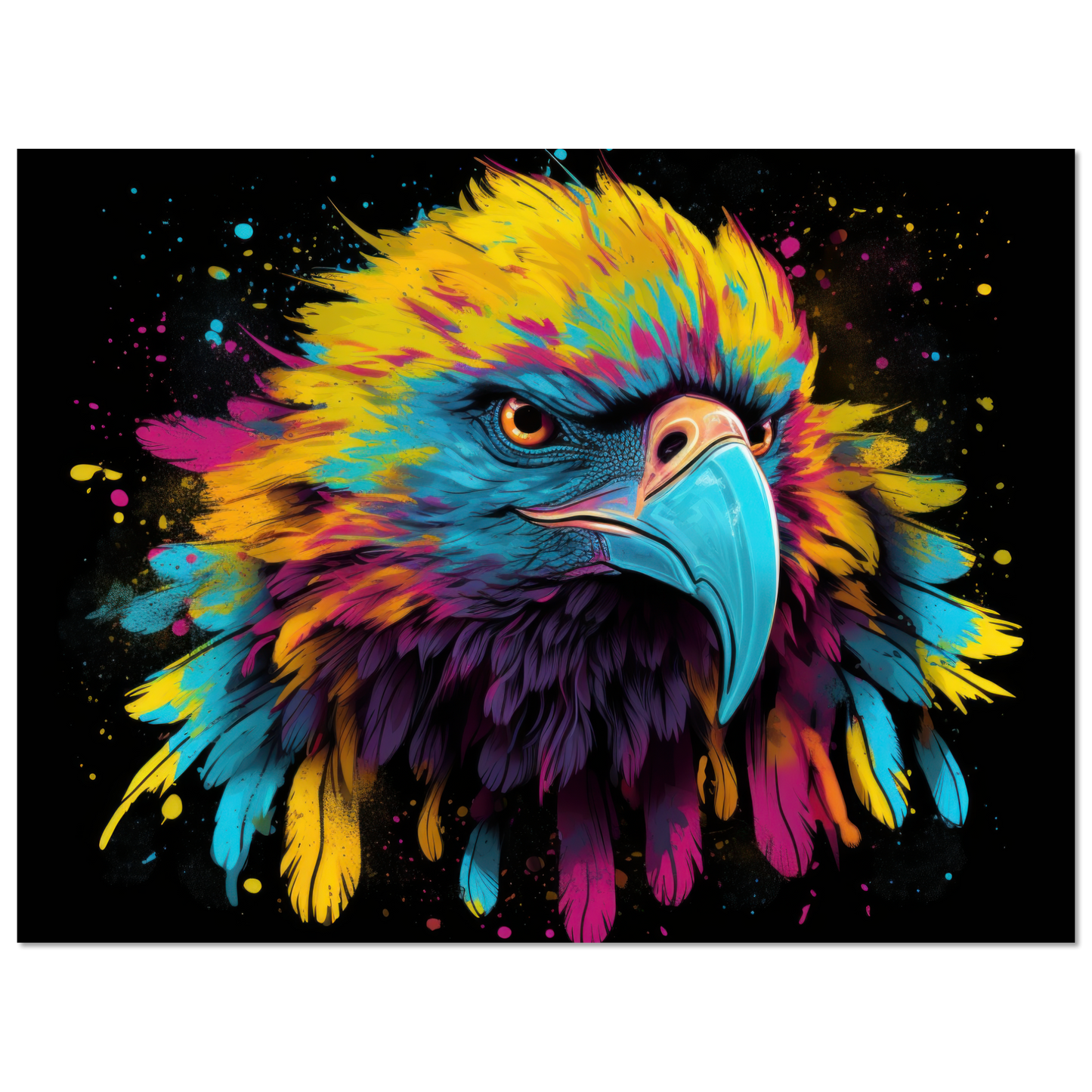 Harpyie Pop-Art (BIRD64)