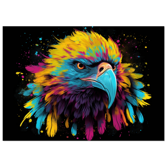 Harpyie Pop-Art (BIRD64)