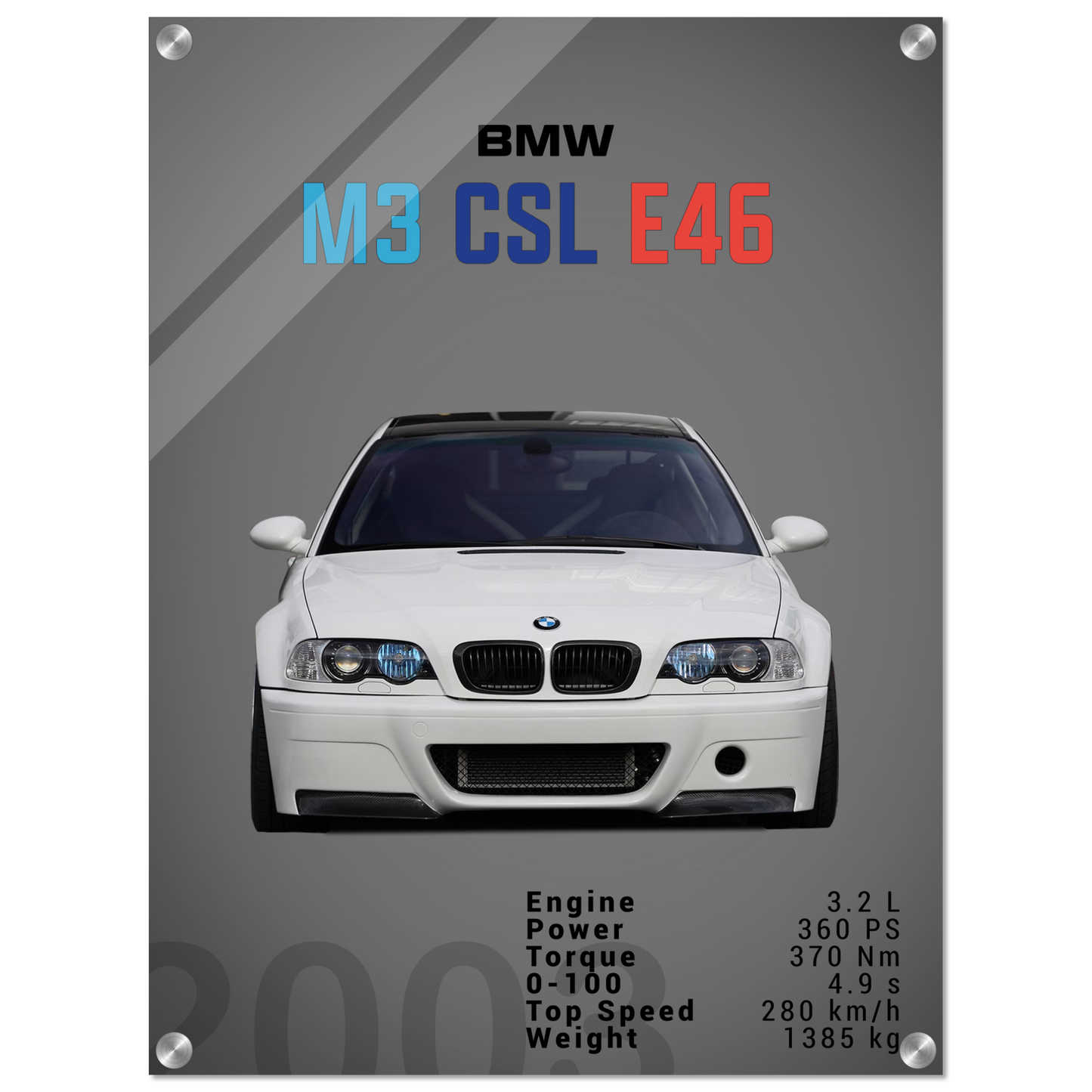 BMW E46 M3 CSL (BMW01D)
