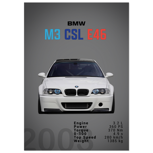 E46 M3 CSL (BMW01D)