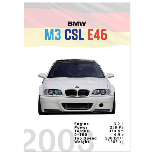 E46 M3 CSL (BMW01)