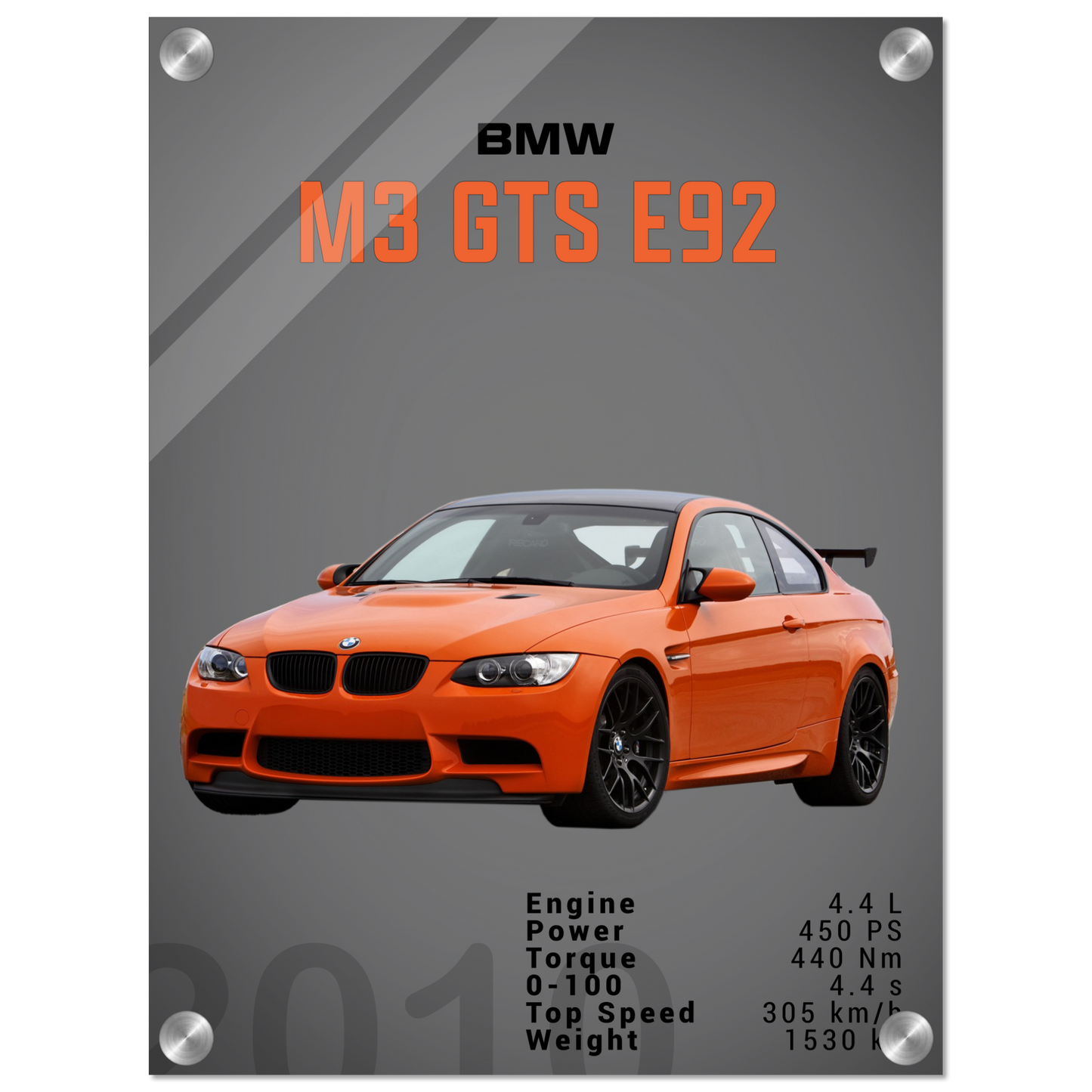 E92 M3 GTS (BMW06D)