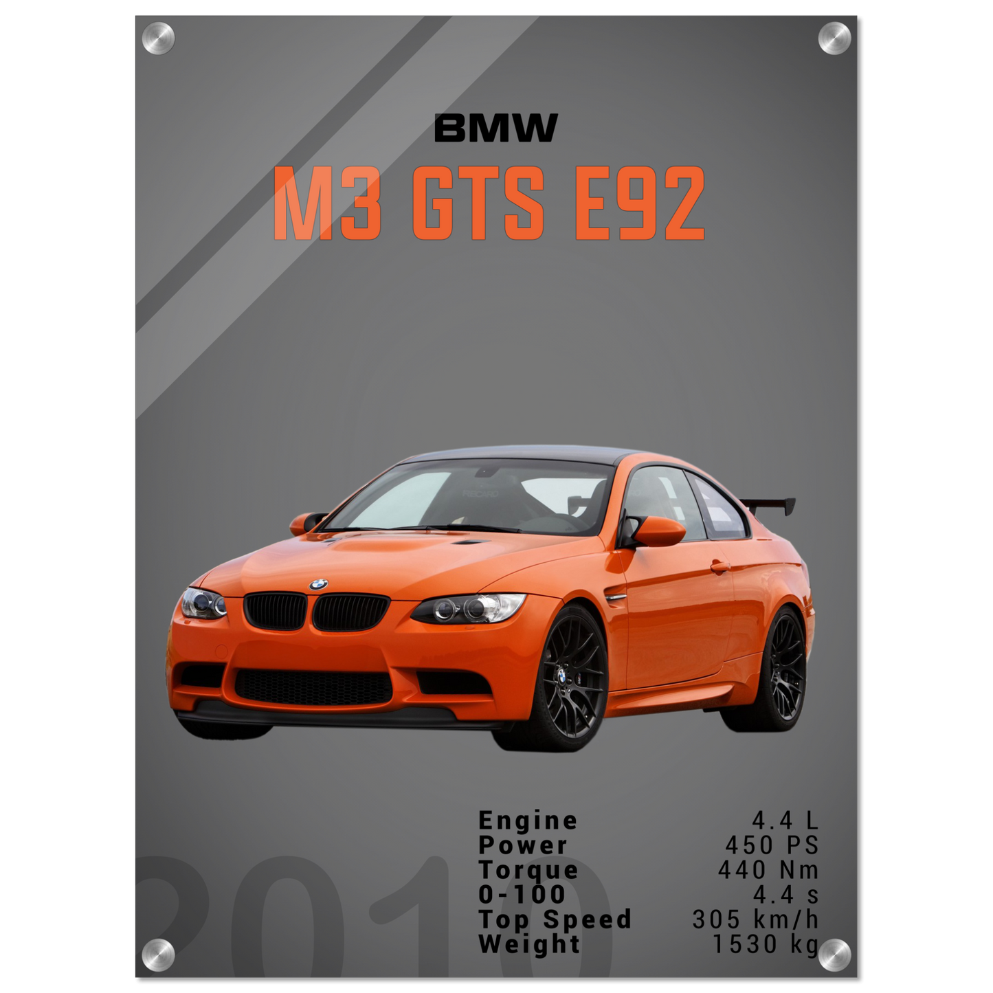 E92 M3 GTS (BMW06D)