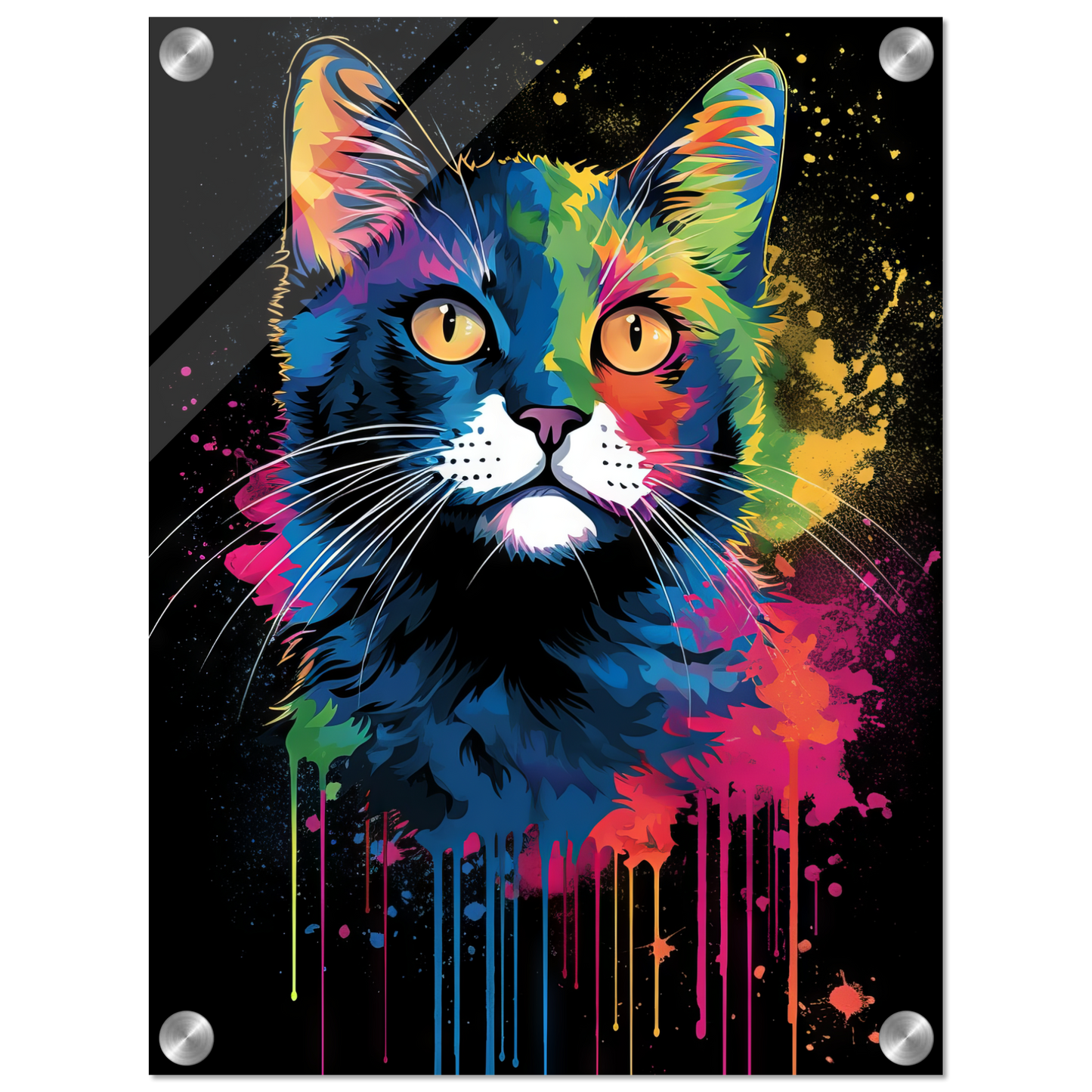 Katze Pop-Art (CAT09)