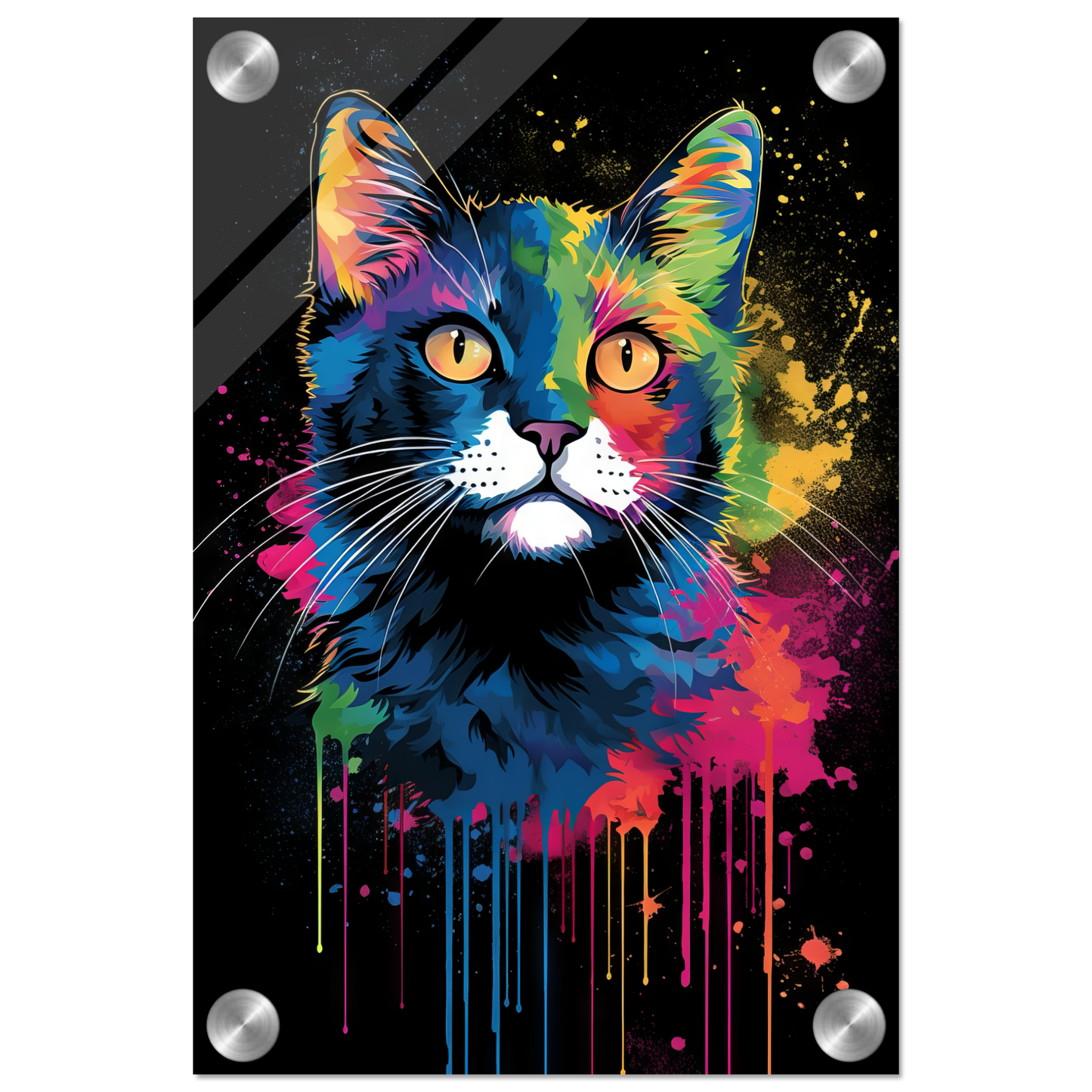 Katze Pop-Art (CAT09)