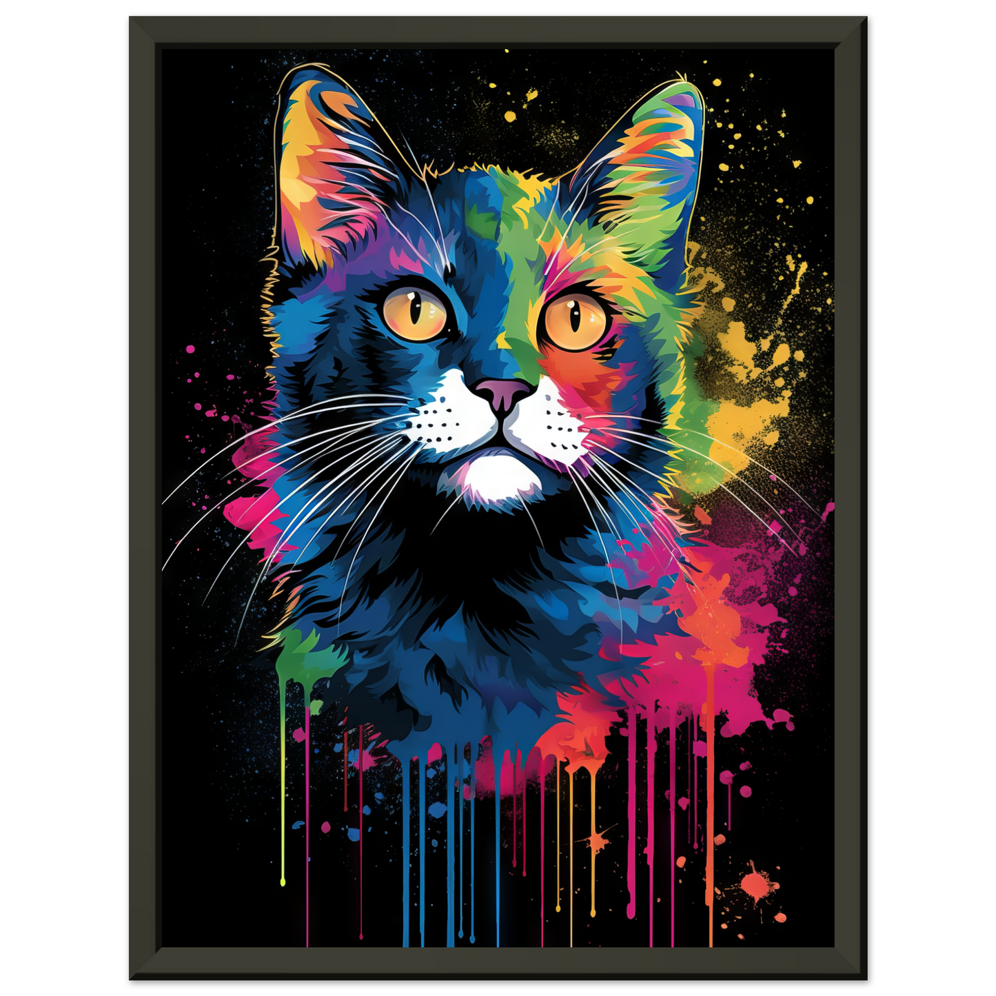 Katze Pop-Art (CAT09)