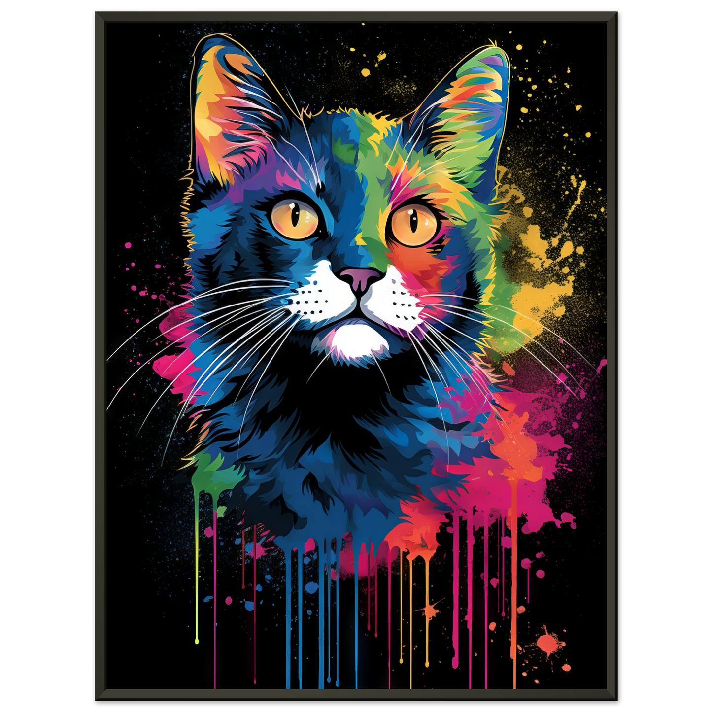 Katze Pop-Art (CAT09)