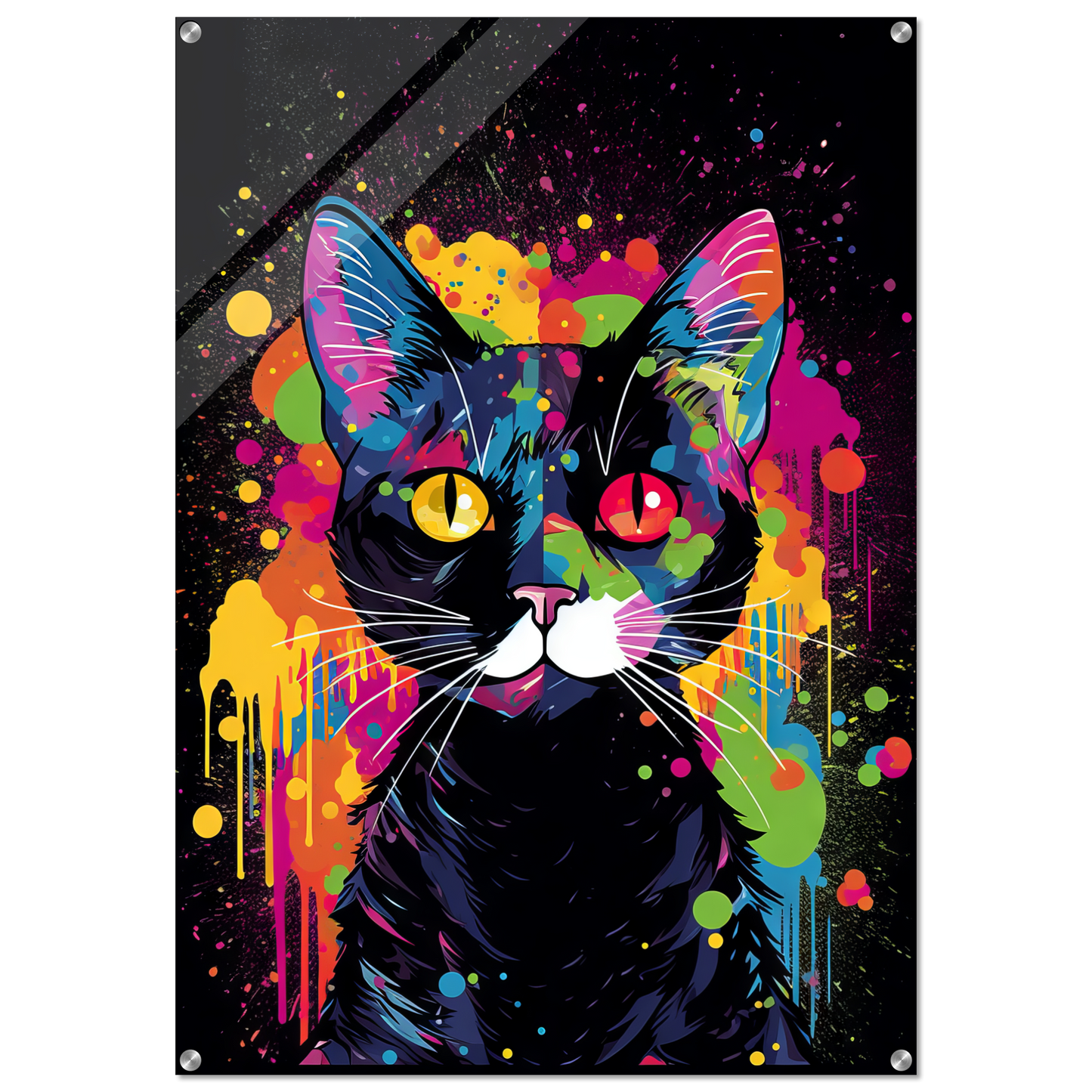 Katze Pop-Art (CAT10)