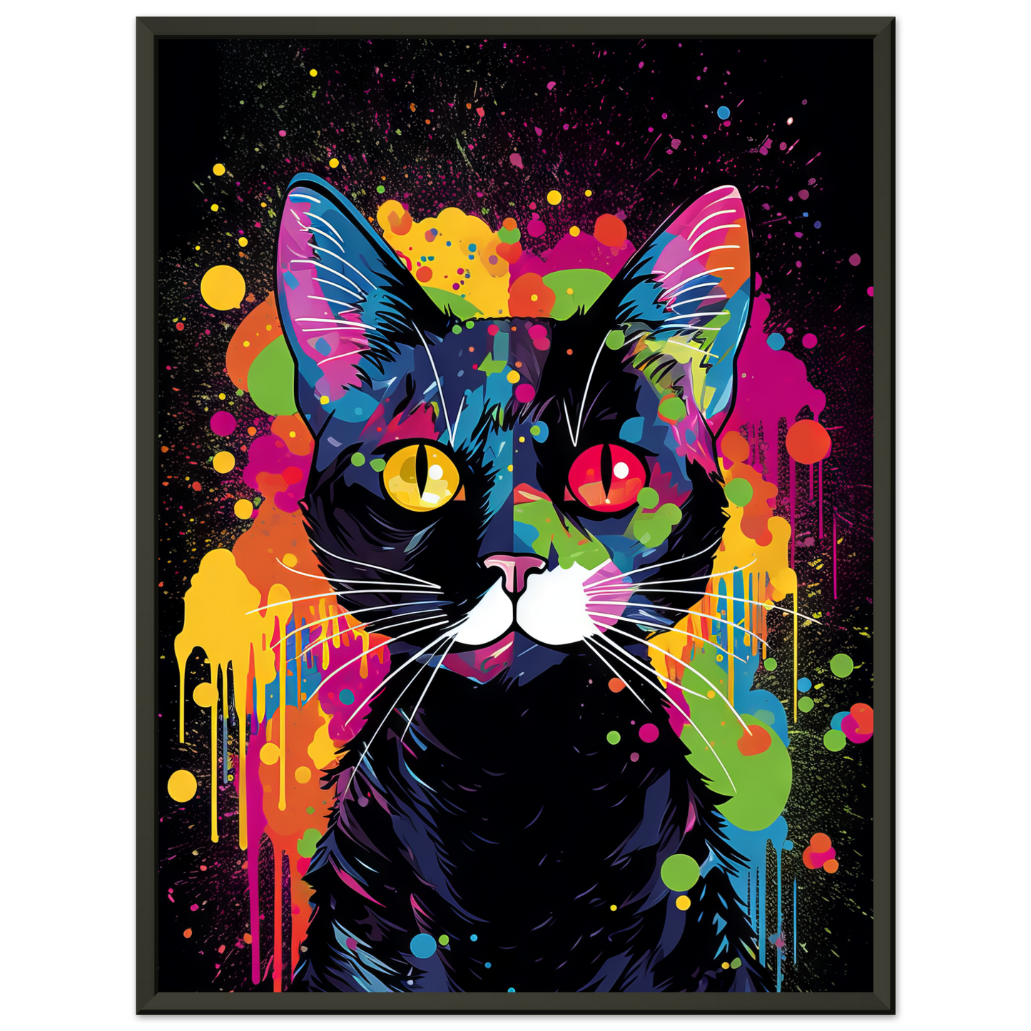 Katze Pop-Art (CAT10)