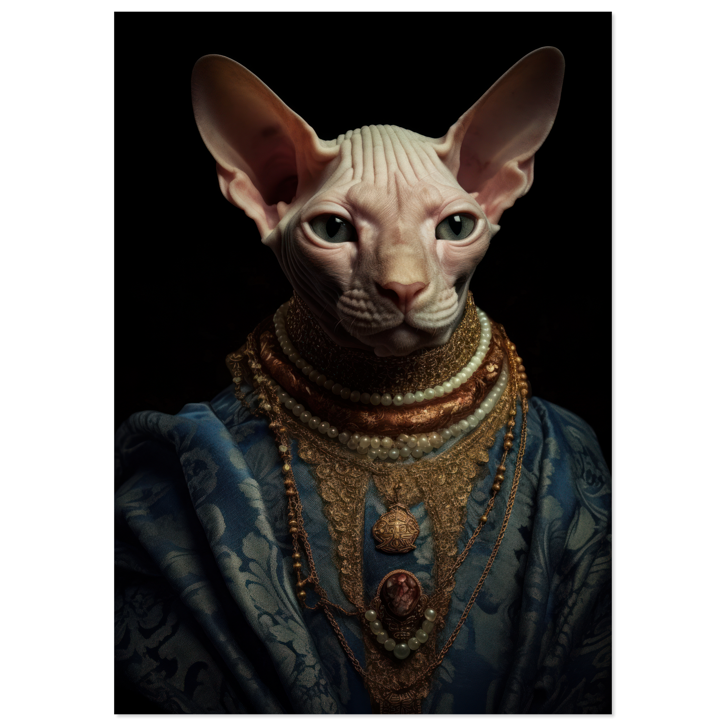 Katze Sphynx Renaissance (CAT117)