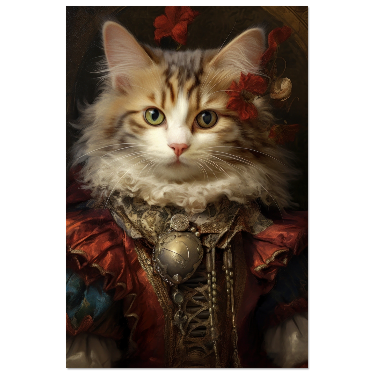 Cat kitten renaissance (CAT122)