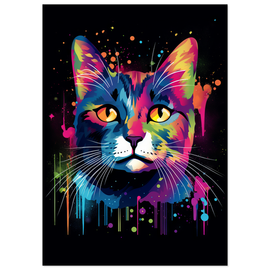 Cat pop art (CAT12)