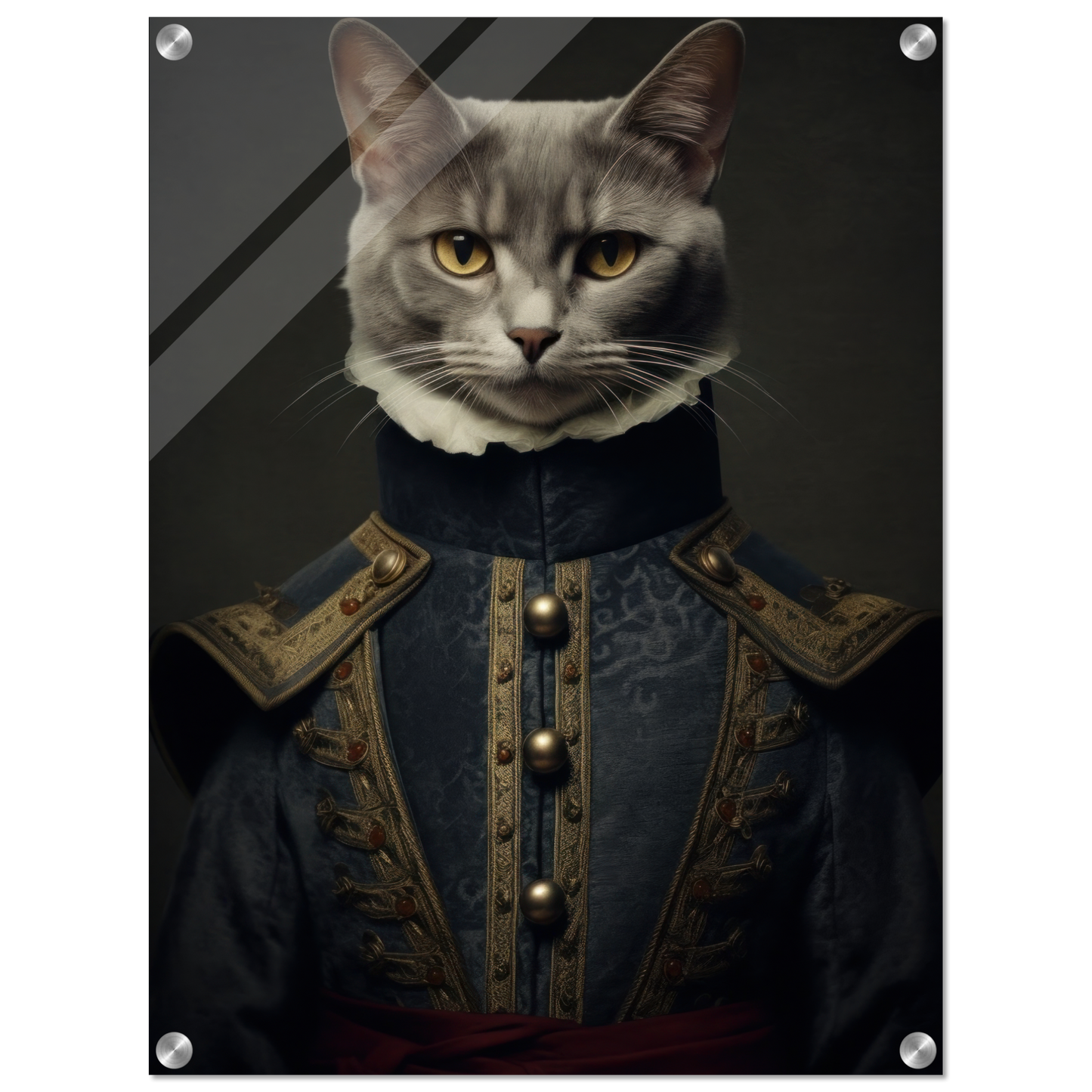 Katze Grau Getigert Renaissance (CAT130)