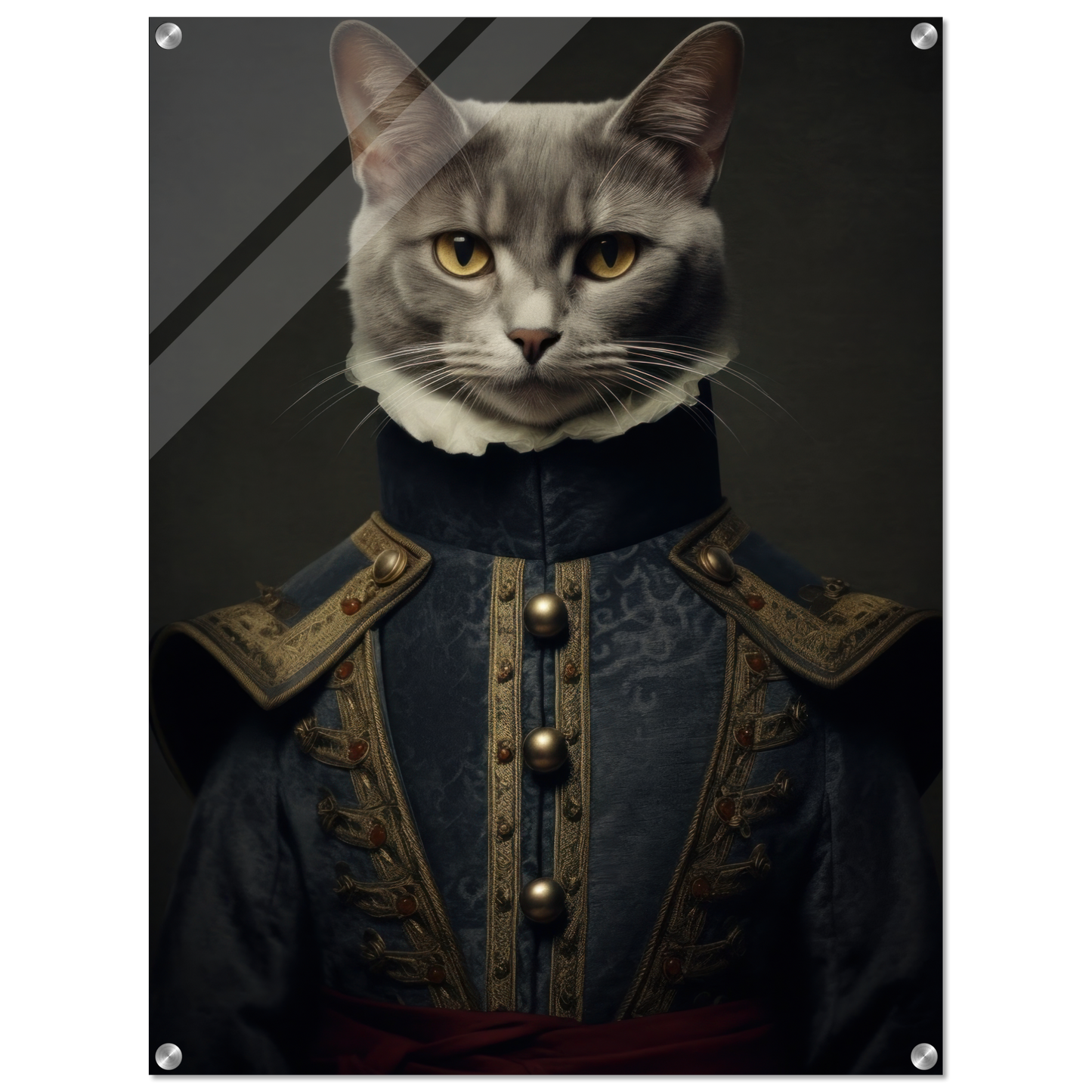 Katze Grau Getigert Renaissance (CAT130)