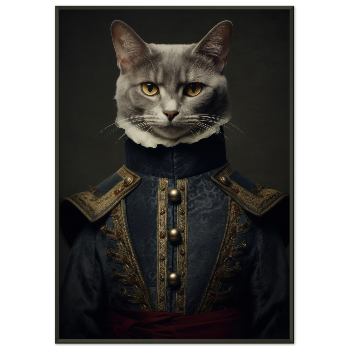 Katze Grau Getigert Renaissance (CAT130)