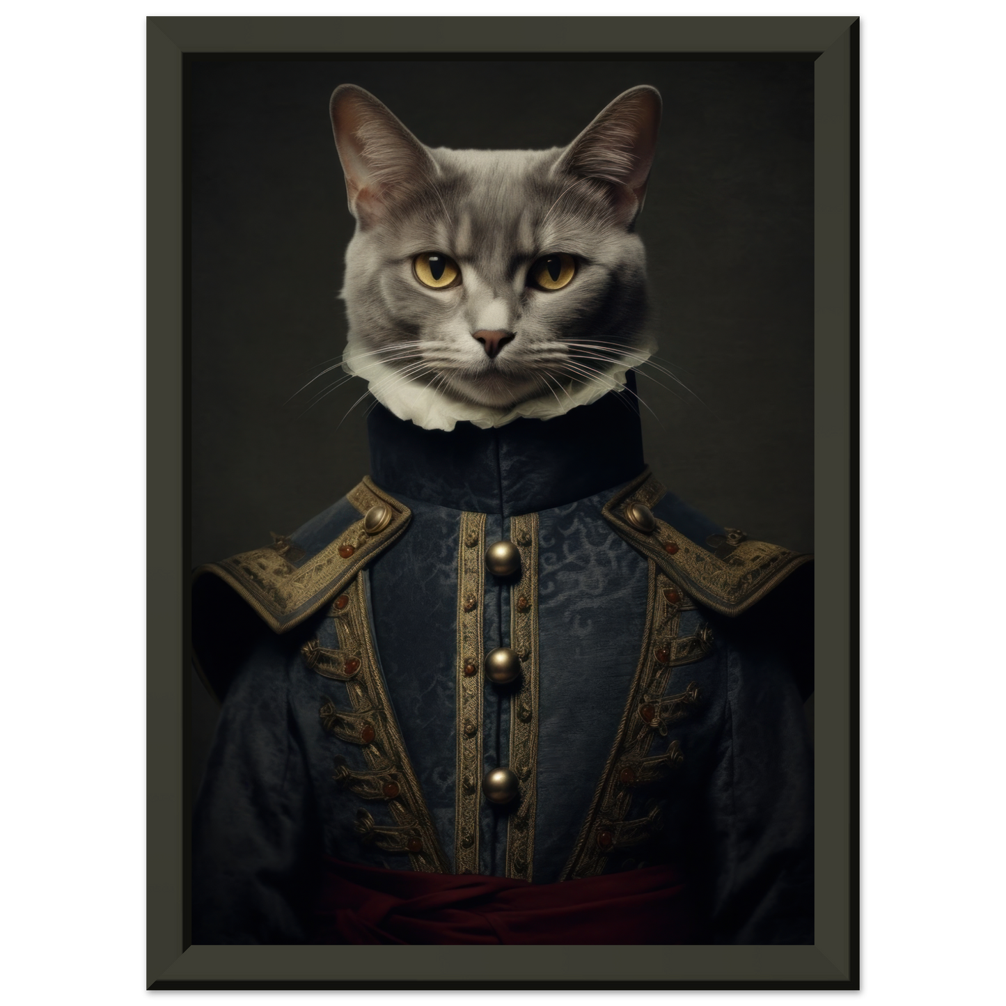 Katze Grau Getigert Renaissance (CAT130)